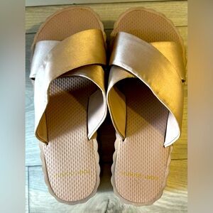 Tory Burch Platform Slides, Size 8